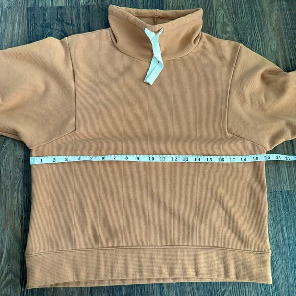 Madewell Ribbed Funnelneck Sweatshirt - Picture 9 of 12